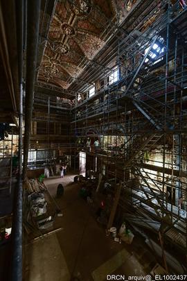 Nave,Estrutura andaimes