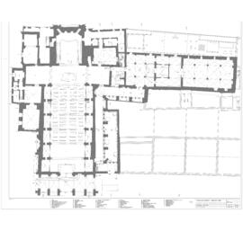 Projeto de recuperação /requalificação - anteprojeto: plantas, alçados, cortes e pormenores const...