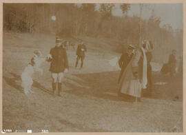 Álbum fotográfico - Passeios no Campo; saltos a cavalo; etc