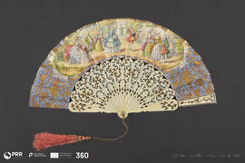 Leque de folha dobrável