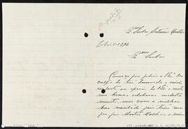 Carta de Frederico Aires