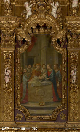 Talha e Ilhargas da Capela-Mor da Igreja de Santa Clara
