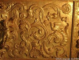 Frontal retábulo coro baixo-restauro PR