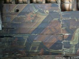 Tecto policromado - lacunas