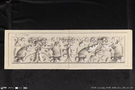 Friso arquitetónico decorativo