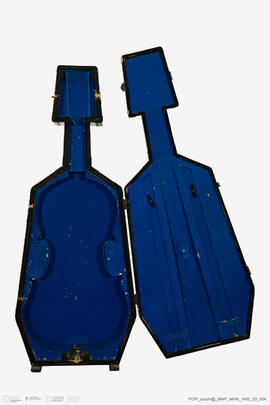 Caixa de violoncelo do Rei D. Luís para violoncelo 3/4