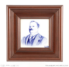 Azulejo, Retrato do Rei D. Carlos