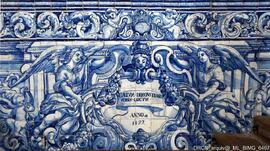 Painel de azulejos