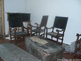 Cadeiras couro - restauro