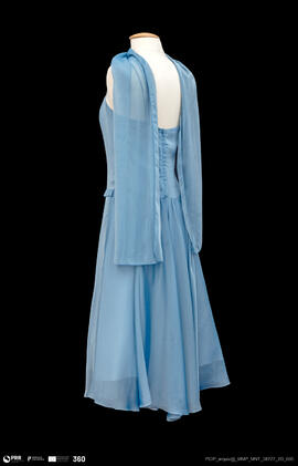 Vestido e écharpe/Feminino