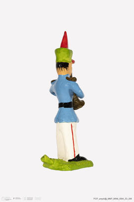 Músico tocando clarinete