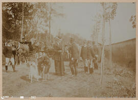 Álbum fotográfico - Passeios no Campo; saltos a cavalo; etc