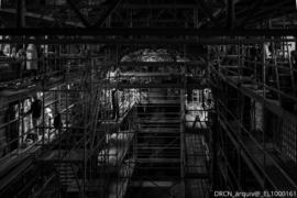 Nave, Capela-mor, Estrutura andaimes