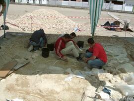 Sondagens  arqueológicas