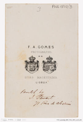 Álbum com fotografias do Baile de Máscaras de Carnaval de Fevereiro de 1865 no Paço Real da Ajuda