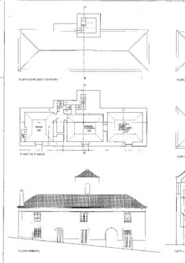 Levantamento do existente e proposta de reabilitação - plantas, alçados e cortes (2006)