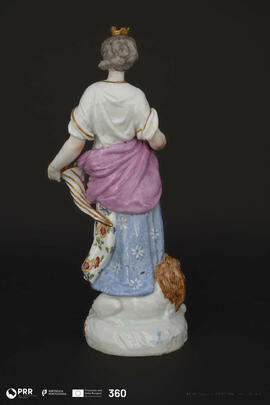 Figuração de Cibele, deusa-mãe e da abundância