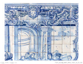 Painel de azulejos