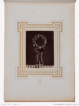 Álbum de fotografias morte rei Vítor Emanuel II