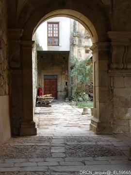 Claustro poente - Vão