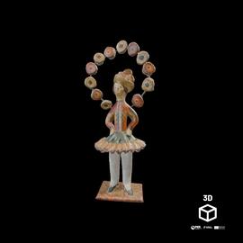 Figura feminina representando a Primavera