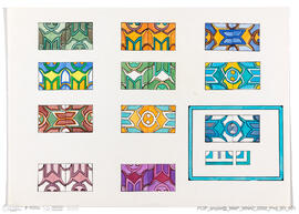 Estudo para padrão de azulejos