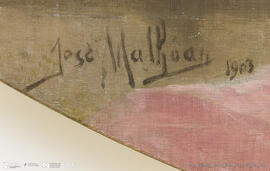 Tecto da Sala de Música da Casa Lambertini. O Quarteto de Beethoven