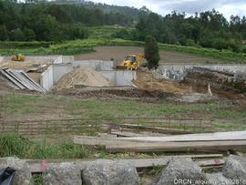 Cemitério/obras de ampliação
