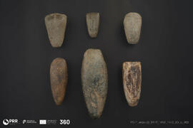 Conjunto machados de pedra (6)