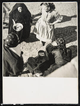 Venda de batata doce assada na sub. Vila