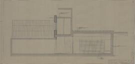 Projecto de Execução - Edificio de Apoio [Fecho da Muralha) - Corte 3 (1992-10)