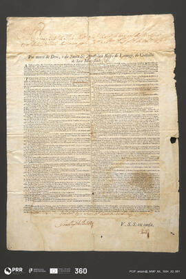 Carta do Bispo de Lamego