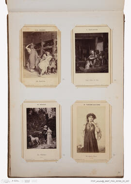 Álbum fotográfico - Álbum com fotografias de pinturas