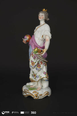 Figuração de Cibele, deusa-mãe e da abundância