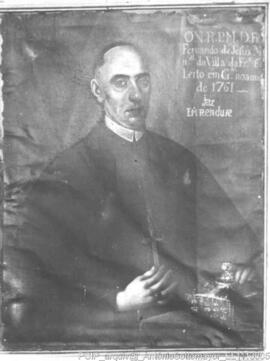 Reprodução dos Gerais de Tibães – Retrato de Frei Fernando de Jesus Maria