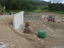 Cemitério/obras de ampliação