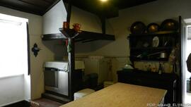 Interior do edifício: cozinha