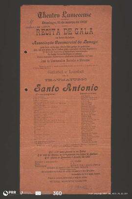 Gabriel e Lusbel ou o thaumaturgo Santo Antonio