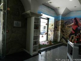 Interior do Posto de Turismo