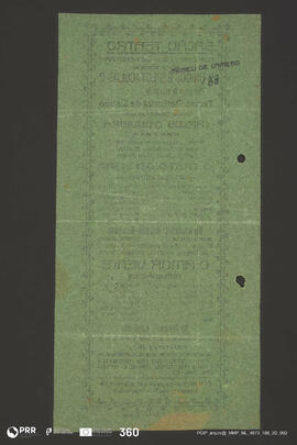 O Canto do Cisne; O Amor vence