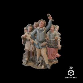 Presépio da Madre de Deus - Foliões