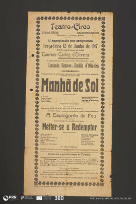 Manhã de Sol; Metter-se a Redemptor