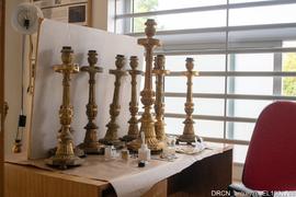 Atelier Porto Restauro, Retábulo-mor, Castiçais