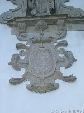 cartela c/ incscrição-fachada