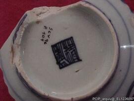 Achados arqueológicos: porcelanas