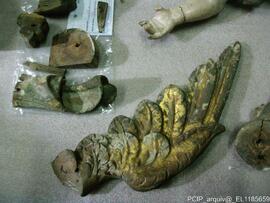 Restauro de imagens da capela (visita ao atelier de restauro)
