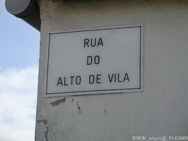 Rua do alto da Vila – envolvente