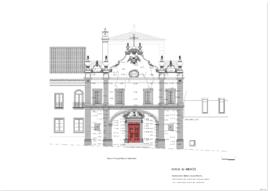 Levantamento - inclinação das paredes do alçado principal (2014)