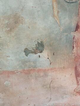 Estado de conservação da pintura mural