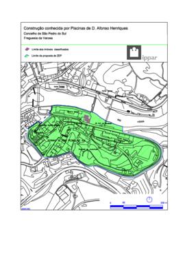 Planta - proposta da zona especial de proteção (2011)
